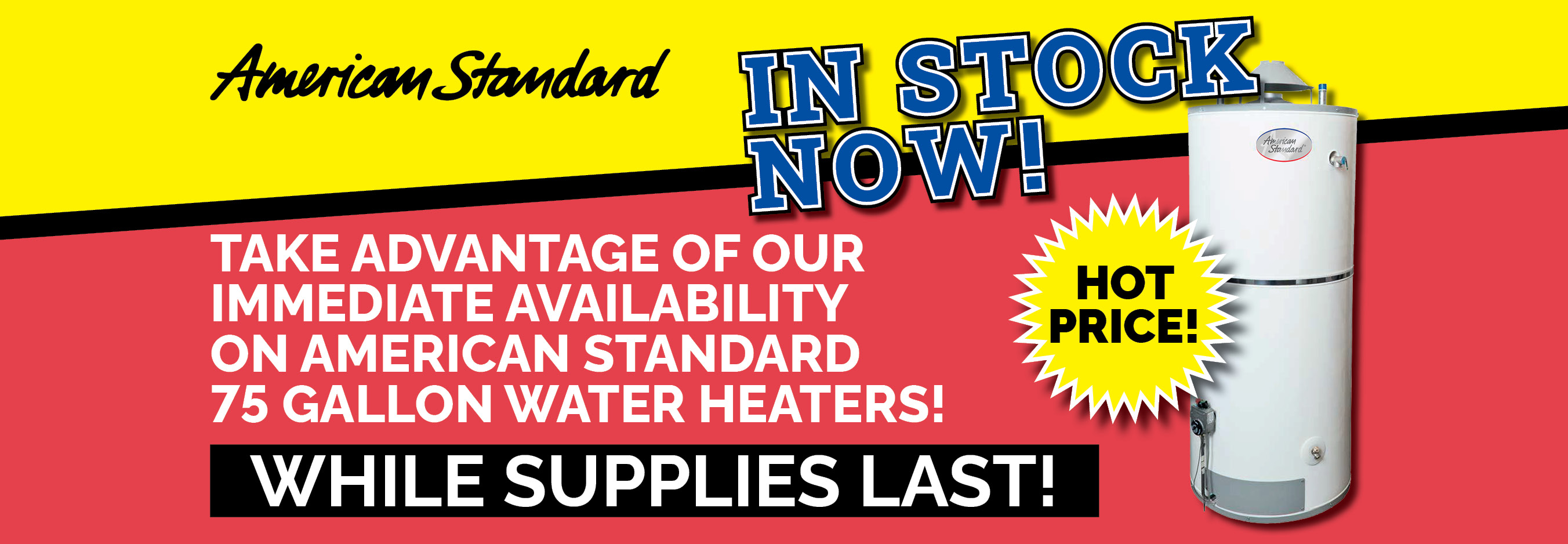 Residential and Commercial Water Heaters - American Standard